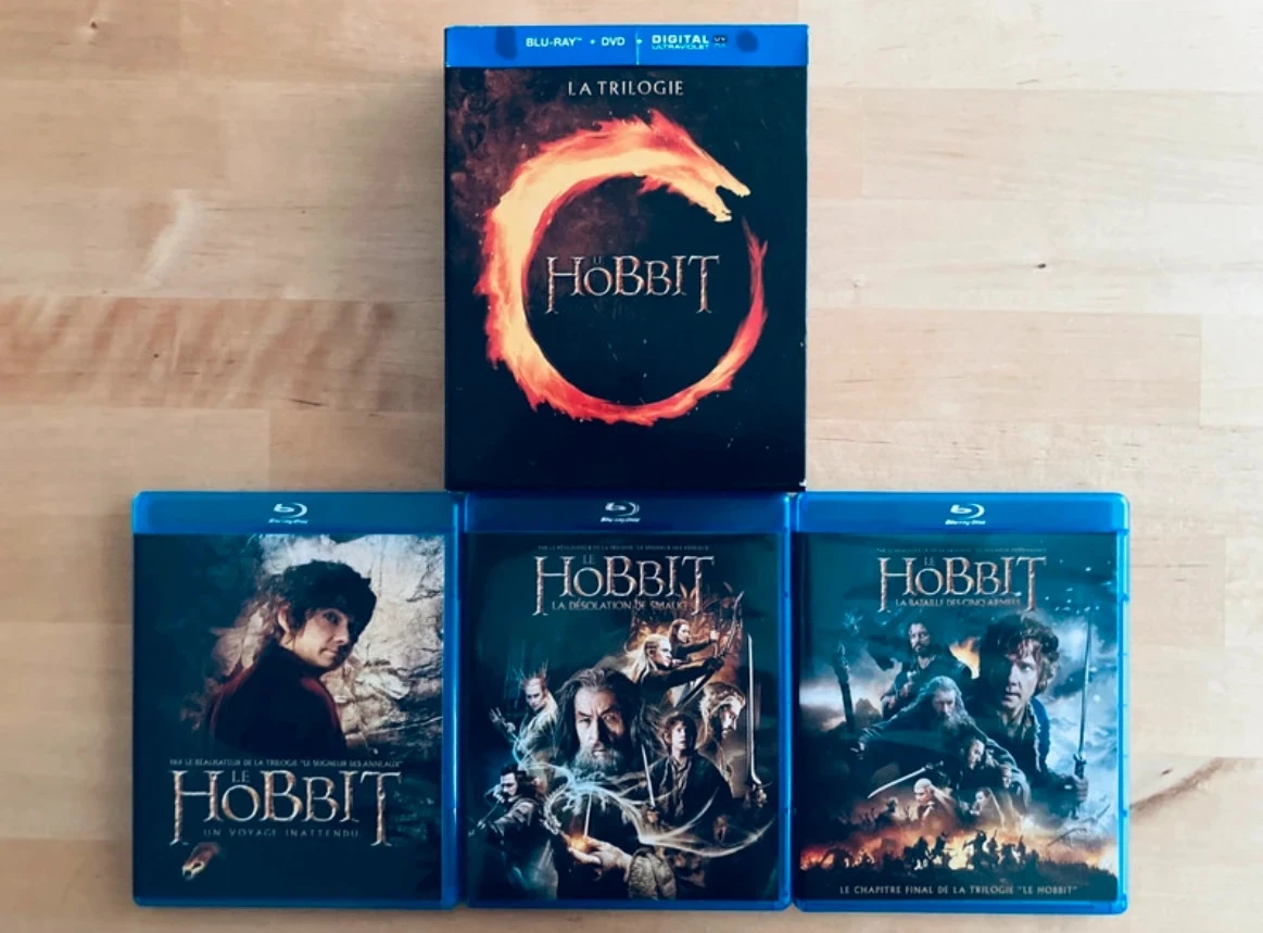Coffret Blu-ray trilogia O Hobbit de Peter Jackson. – photo 3